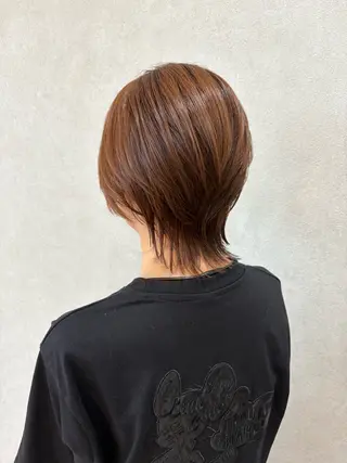 ショート カラー 川口 葉月のヘアスタイル