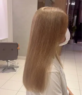 セミロング カラー hair&spa ciel所属・hair&spa ciel/川島　空のヘアスタイル