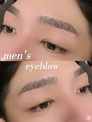 メンズ アイブロウ 🍒‪ Nozomi🎧‎のマツエク・マツパデザイン