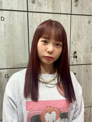 カラー 檜森 優光のヘアスタイル