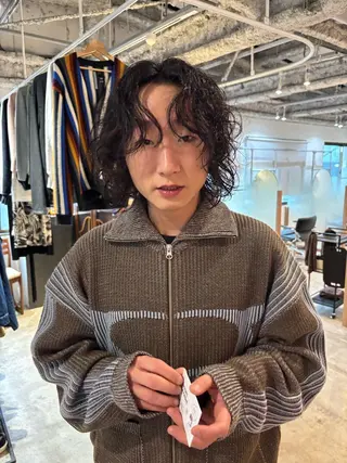 ショート パーマ Hayashi Shioriのヘアスタイル