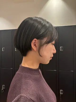 ショート 吉祥寺/ショート/ 小顔カット/トナミのヘアスタイル