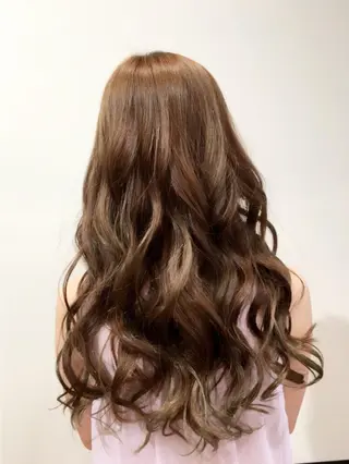 ロング カラー aroot 町田駅徒歩10秒のヘアスタイル