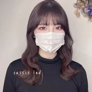 セミロング カラー Jewel Box所属・髪質改善ストレート 特化⭐️杉本奈稀沙のヘアスタイル