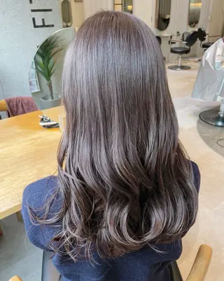 ロング 🖤酸性縮毛矯正/ 艶髪🖤のヘアスタイル