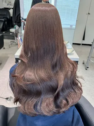 ロング カラー 韓国ヘア特化 TAKESHIのヘアスタイル