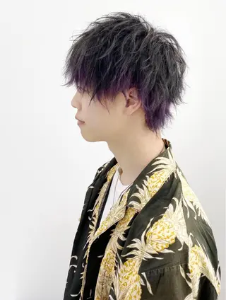 ショート カラー メンズ 大橋 拓巳のヘアスタイル