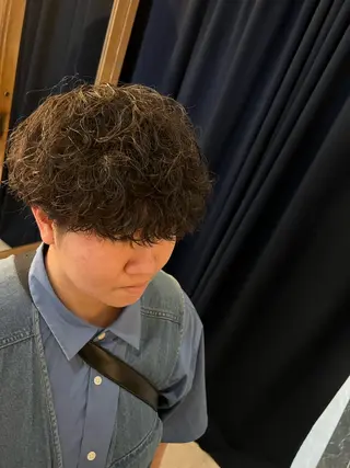 ミディアム メンズ PIA hair design所属・湖城 恵吾のヘアスタイル