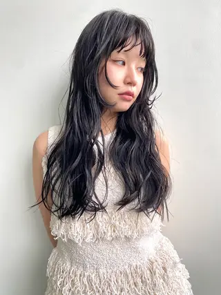 ロング パーマ 下北沢 soiのヘアスタイル