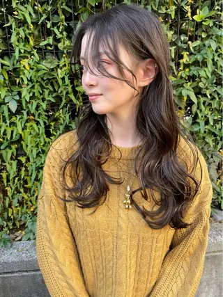 ロング 平 一裕のヘアスタイル