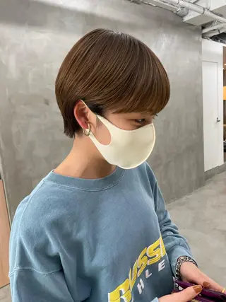 ショート カラー ショート・ボブ 徳竹淳一のヘアスタイル