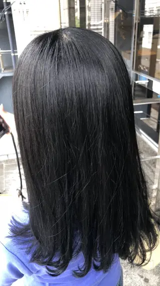 セミロング minnano・policy所属・miu 💫のヘアスタイル