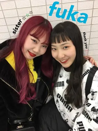 ロング カラー ヘアアレンジ la fith所属・rico_by ヘアとアイブロウのヘアスタイル