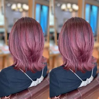 ミディアム カラー 木村丈晴✂️ご来店 お待ちしてます😊のヘアスタイル