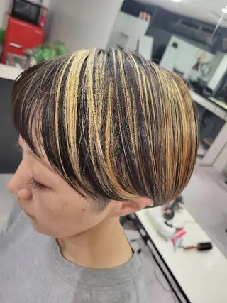 ショート 遠藤 史秋のヘアスタイル