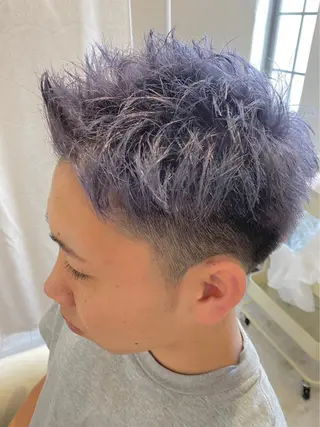 ショート カラー メンズ Design Color🐰アユミのヘアスタイル