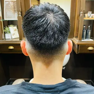 ショート メンズ premium barber表参道店所属・新田 梨乃のヘアスタイル