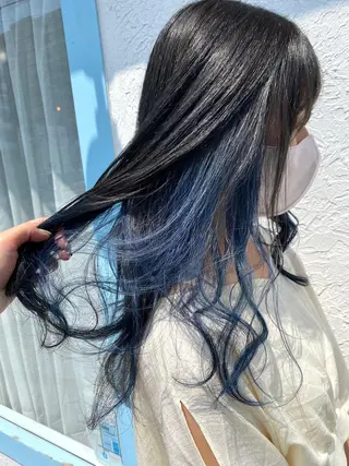 セミロング mare所属・＊＊＊ natsumiのヘアスタイル