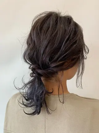 ミディアム ヘアアレンジ flocci🌙 フロクシのヘアスタイル