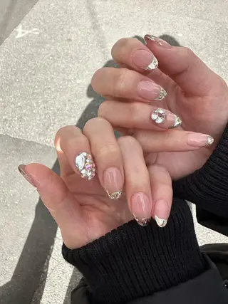 ロング カラー ヘアアレンジ キッズ ネイル マツエク・マツパ アイブロウ 福田 加奈のネイルデザイン