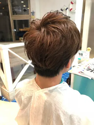 カラー メンズ CoCooN Hiromiのヘアスタイル