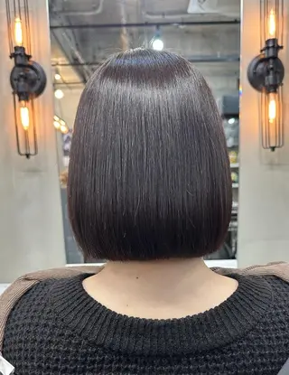 ショート 髪質改善/縮毛矯正/ 田中勇次のヘアスタイル