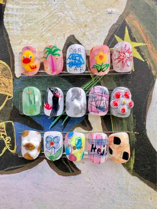 ネイル Total Beauty Salon CURE 津田沼店所属・イエティ .のネイルデザイン