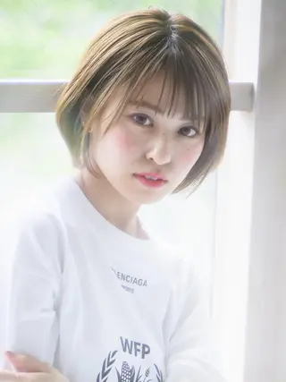 ミディアム マーブル東京 三軒茶屋 美容室のヘアスタイル