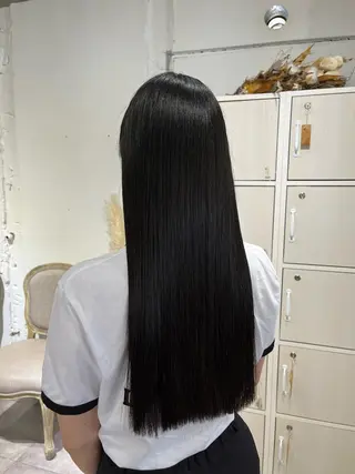 ロング 真南斗 名駅のヘアスタイル