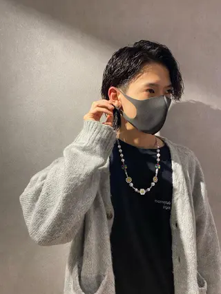 メンズ センターパート /植田のヘアスタイル