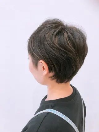 ショート 安田 美由紀のヘアスタイル