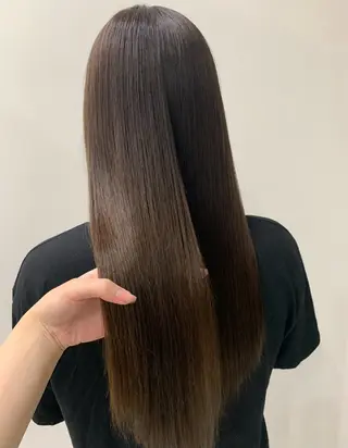 ロング カラー 🍓韓国ヘア レイヤ ーカット🍓笠原 葵のヘアスタイル