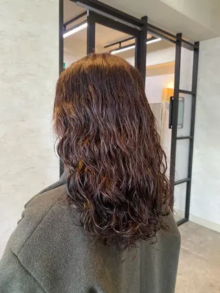 セミロング パーマ 🍓小野 紗由美🍓のヘアスタイル