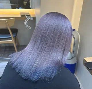 セミロング カラー ハイトーン/アレンジ 🎀アオイ🎀のヘアスタイル