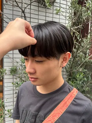 メンズ ボブ/メンズ/パーマ /Tamakiのヘアスタイル