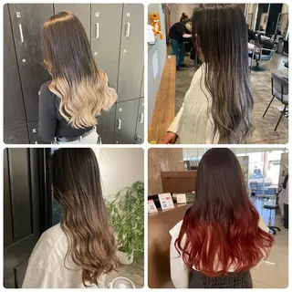 カラー ✨ブリーチなしwカラ ー✨豊田拓真のヘアスタイル