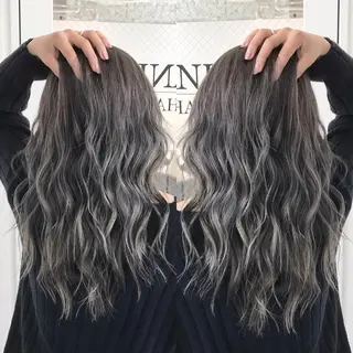 セミロング カラー ヘアアレンジ BANK'S hair所属・💐ケラチン 髪質改善寺坂雄飛💐のヘアスタイル