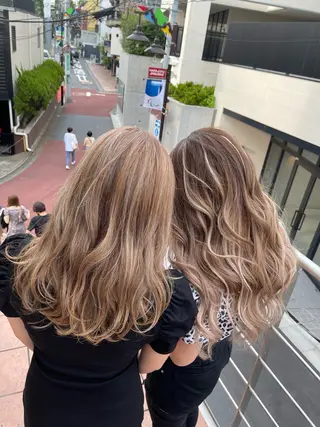 セミロング 原宿/プルエ ク/上品カラー/そらのヘアスタイル