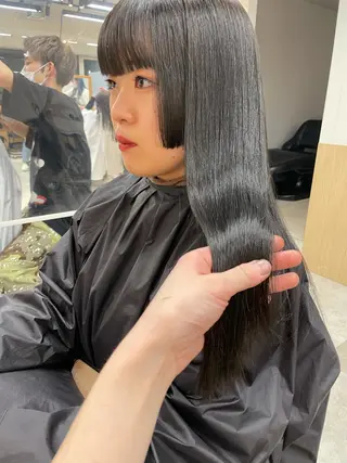 ロング GO TODAY SHAiRE SALON 梅田NU茶屋町店所属・今村彩巴 ボブ/ストレートのヘアスタイル