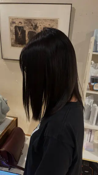 ミディアム カラー be’be'byMOPS所属・横浜/金沢文庫/ はらだみさきのヘアスタイル