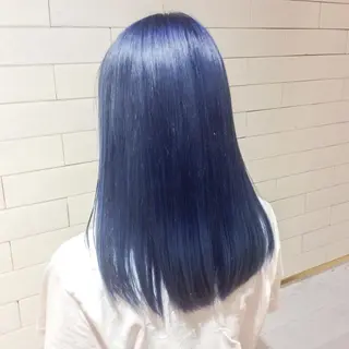 セミロング カラー レイヤーカット× 髪質改善たもりのヘアスタイル