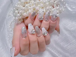 ネイル 🎀彩羽チップ 長さだし専門🎀のネイルデザイン
