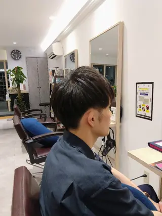 メンズ 中山 樹のヘアスタイル