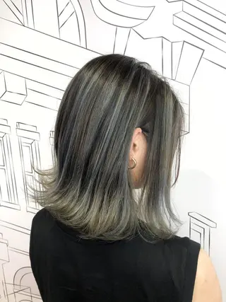 ミディアム カラー レイヤー⭐️カラー ⭐️平川雅史のヘアスタイル