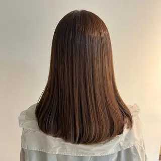 セミロング カラー blau hair and care所属・blau🌸 misatoのヘアスタイル
