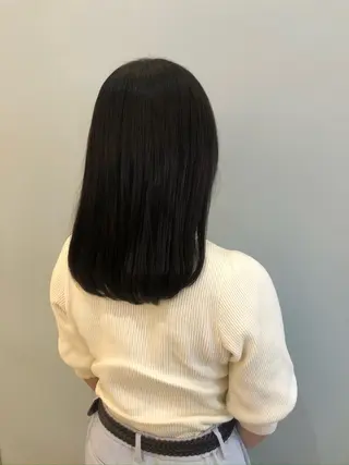 セミロング TELA HAIR南流山店所属・TELA HAIR Annaのヘアスタイル