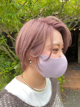 ショート MIZUKI🫧ྀི 韓国ヘアAFLOATのヘアスタイル