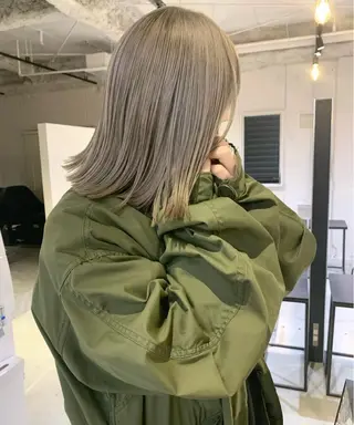 ミディアム 海外レディース/ボブ カラー/LEO🐻のヘアスタイル