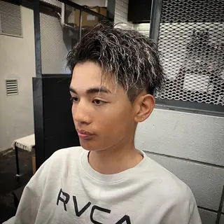 メンズ メンズ特化/パーマ/ メッシュ/竜成のヘアスタイル