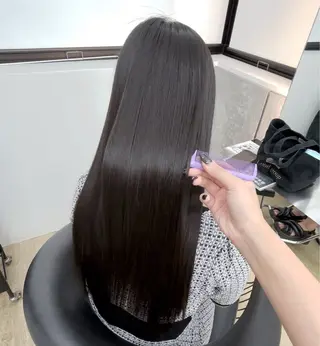 ロング カラー 🎀縮毛矯正🎀 ツヤ髪⭐️/RUI♡のヘアスタイル
